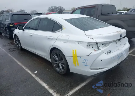 2020 Lexus Es 350 F Sport из США, поврежденный, VIN 58AGZ1B11LU070608